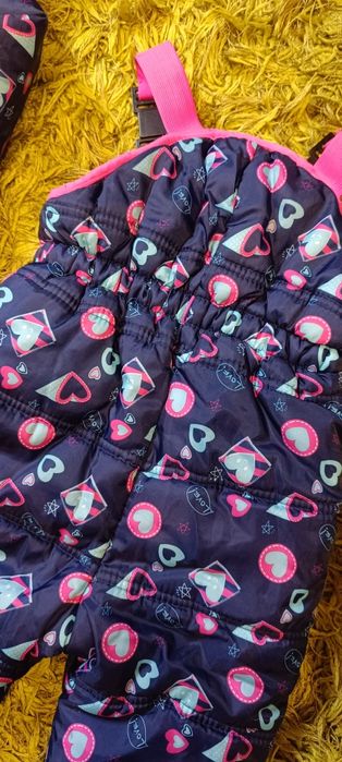 Zimowy komplet, kombinezon (kurtka i spodnie) r86