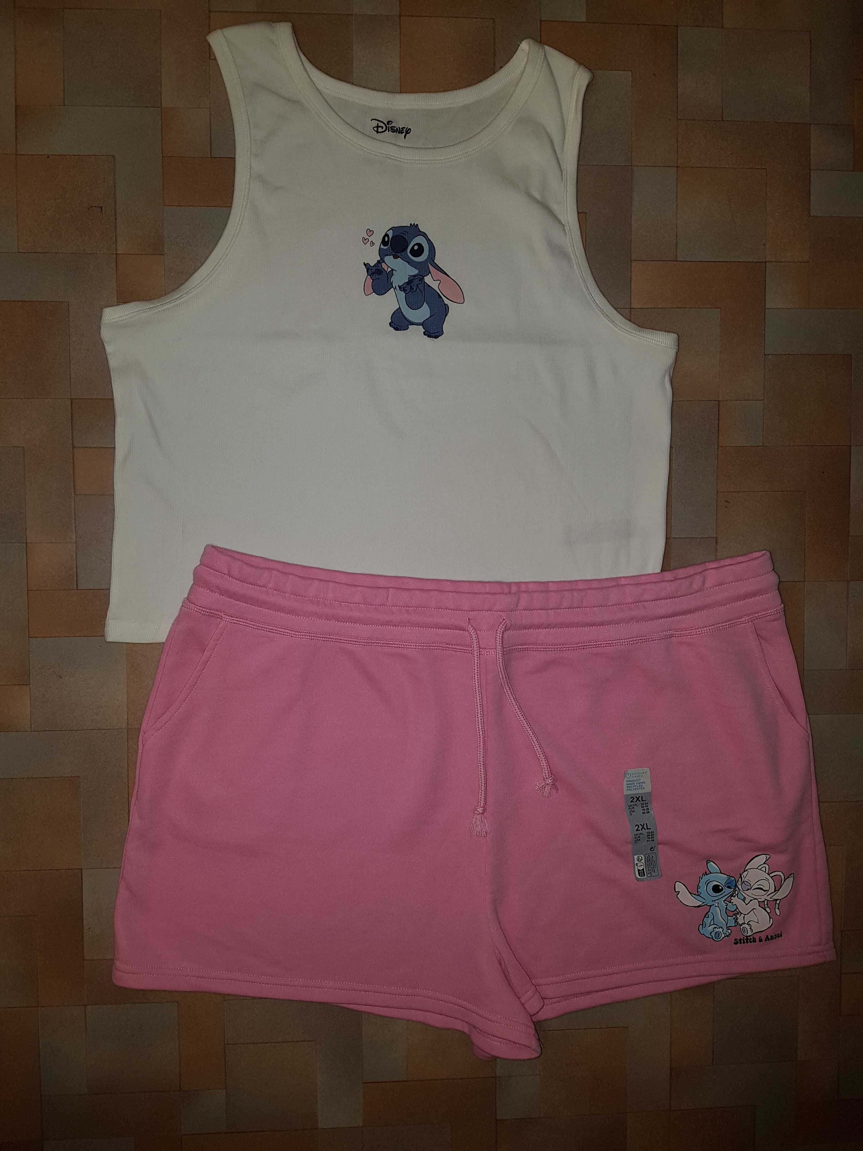 Домашний комплект Stitch Disney 2XL р-р, пижама котон Стич Primark