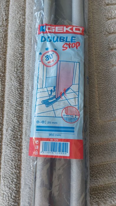 Uszczelka Geko 25 mm x 7,5 cm x 95 cm drzwiowa drzwi dolna