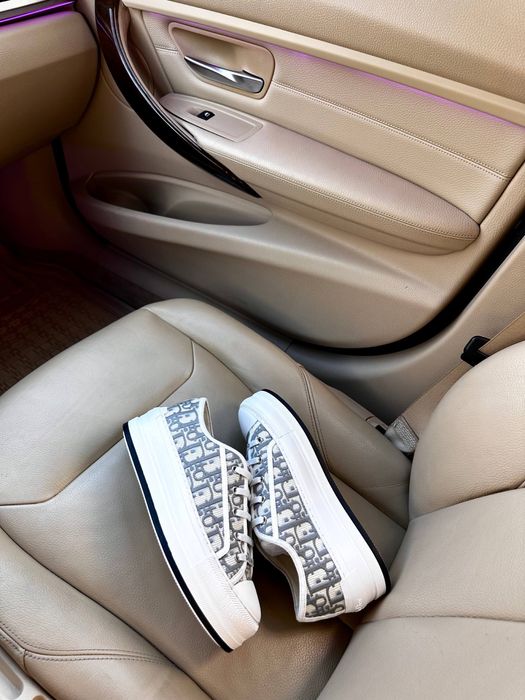 Sneakersy Dior b23 platform grey