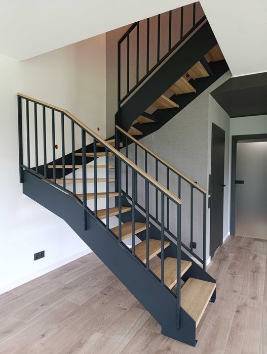 Schody Drewniane z Montażem - JURREX|Projekt 3D GRATIS