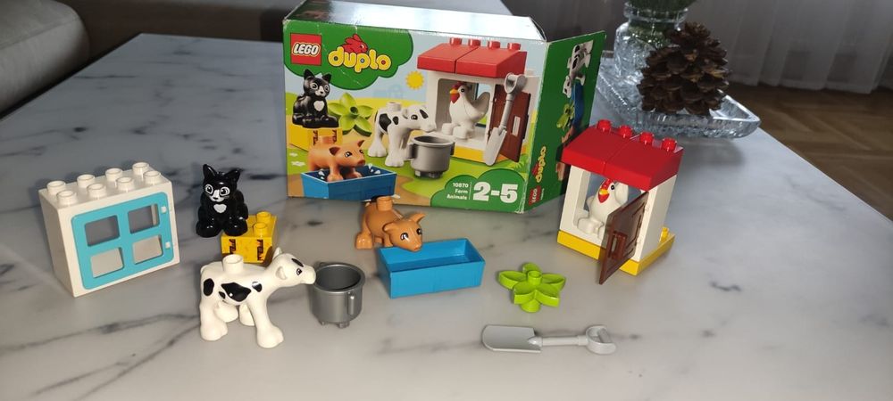 10870 lego duplo farma obora zwierzęta kurnik