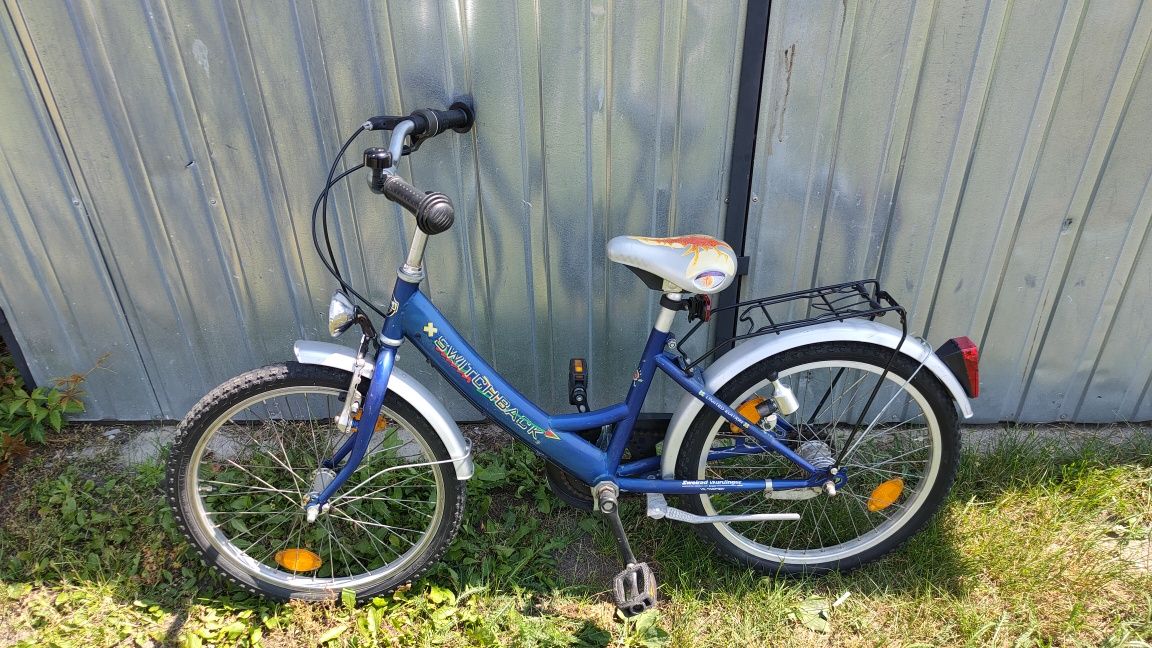 Rower rowerek dziecięcy koła 20 " Bardzo dobry stan . 3 biegi