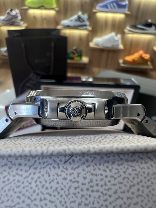 ‼️Знижка‼️ Годинник Patek Philippe Nautilus 40mm Tiffany Silver