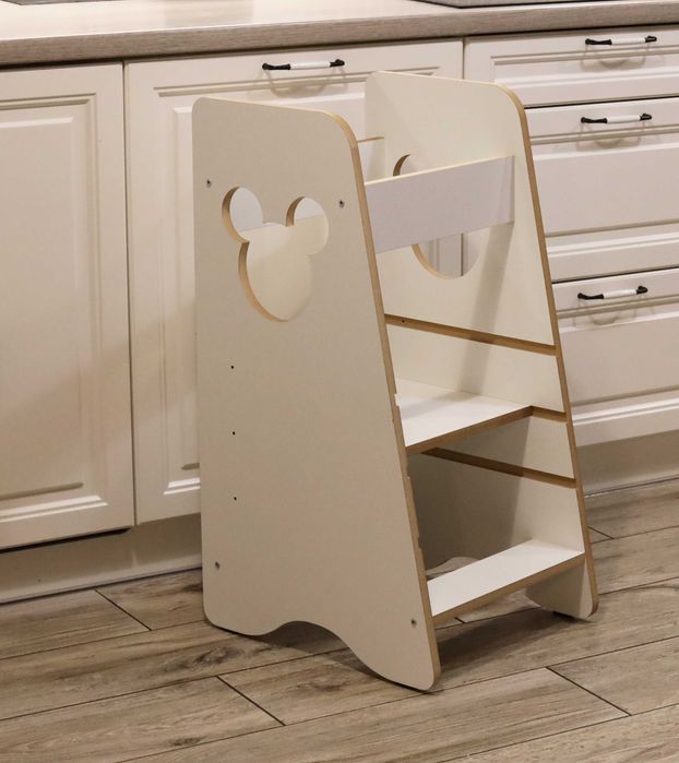 Podest kuchenny Montessori MIKI dla dzieci | Kitchen Helper regulowany