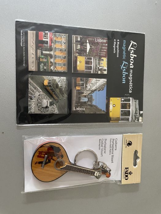 3 Lembranças souvenires de Lisboa