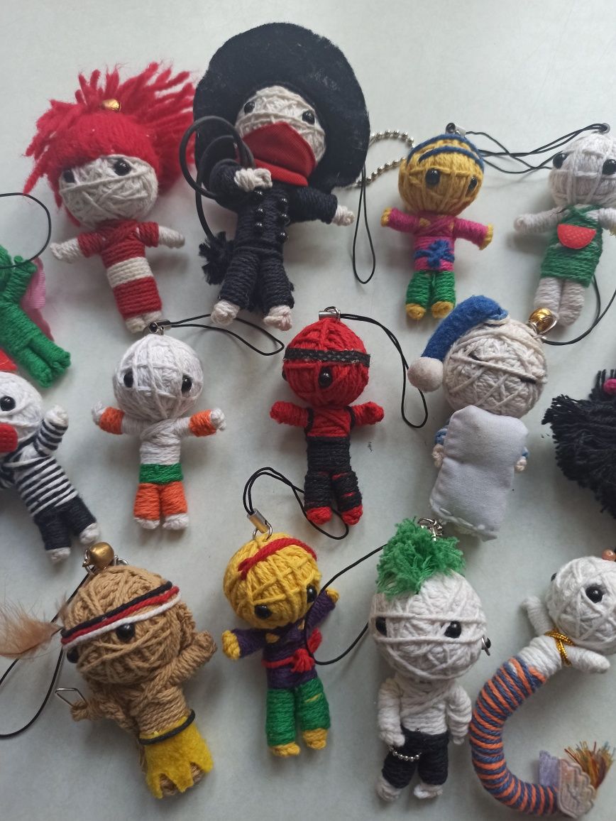 watchover voodoo doll dolls laleczki laleczka kolekcja 15 sztuk