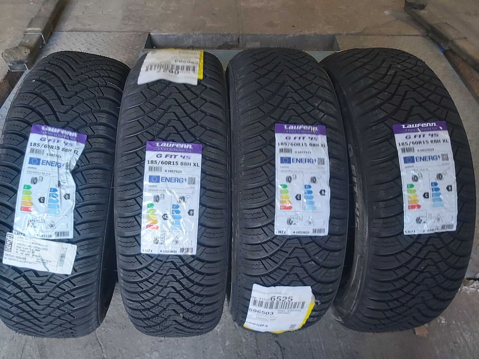185/60R15 Laufenn model G FIT 4S cztery nowe opony całoroczne