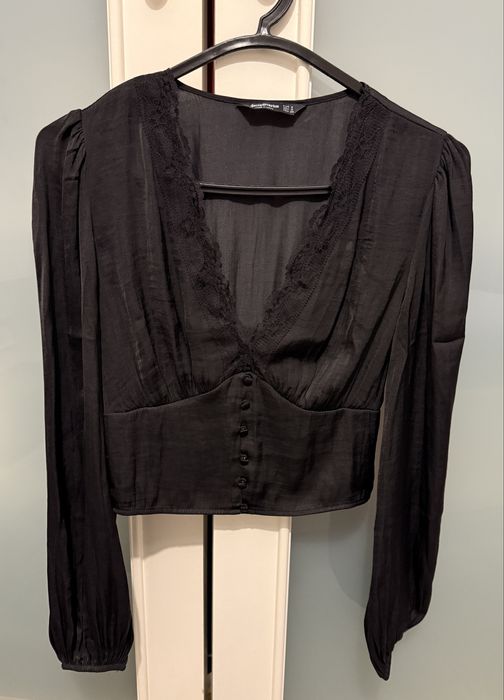 Blusa Stradivarius com renda