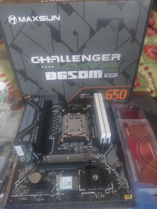 Ryzen 5 7500F, B650M, 32 GB ОЗУ, Игровой комплект