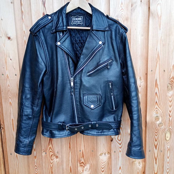 Skórzana kurtka - ramoneska Vintage