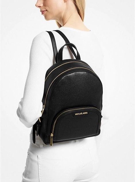 MICHAEL Michael Kors Jaycee Medium Pebbled Leather Backpack