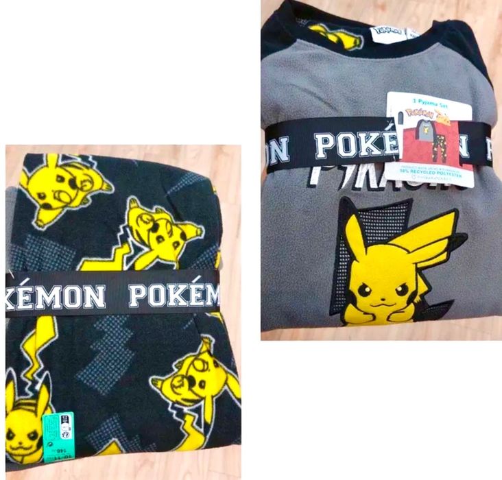 Піжама дитяча флісова.Пікачу,Pokemon.Флисовая пижама детская.Primark