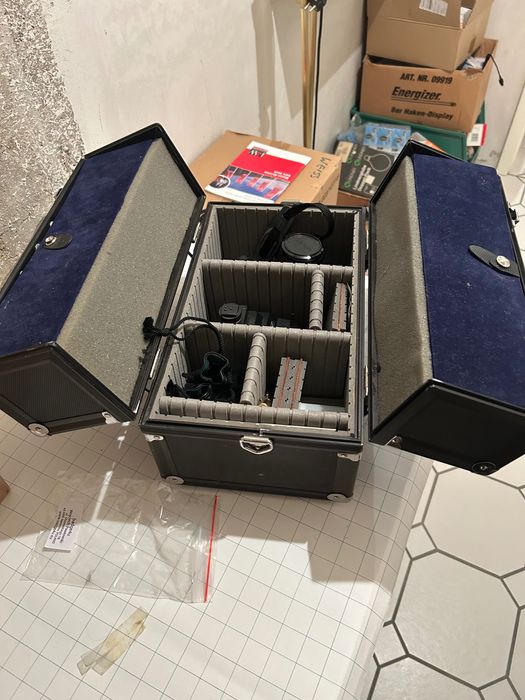 Zestaw aparatów analogowych CANON T70. + walizka