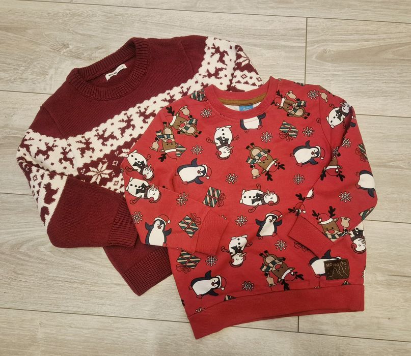 Bluza i sweter świąteczne