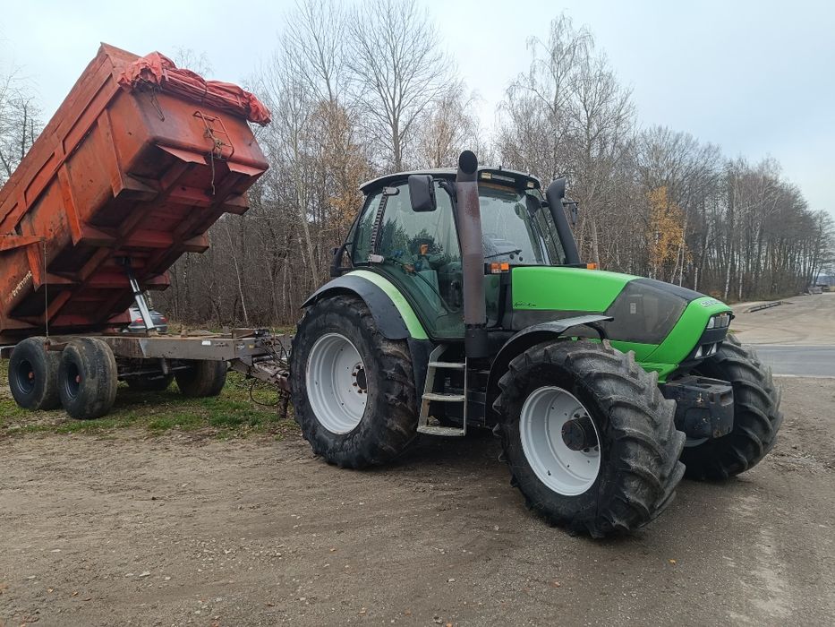 Deutz fahr Agrotron M620 pneumatyka brutto John Claas New case