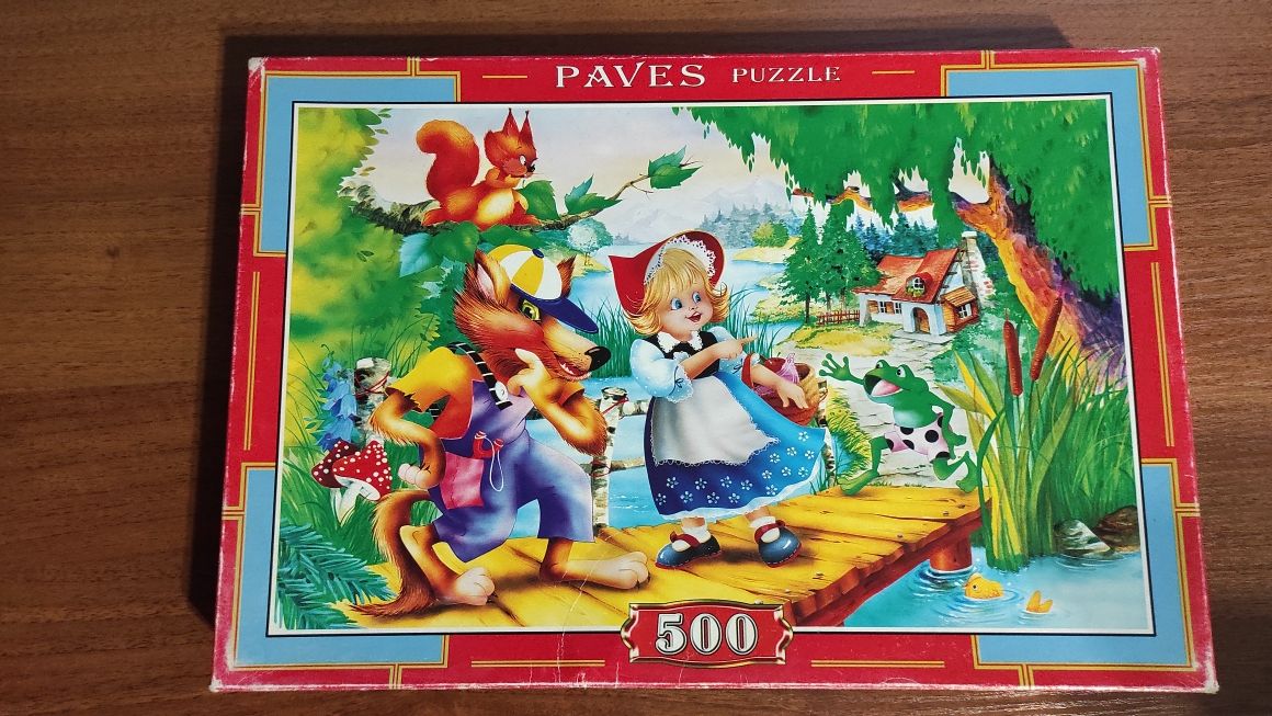 Пазлы Красная Шапочка 500 элементов PAVES Puzzle