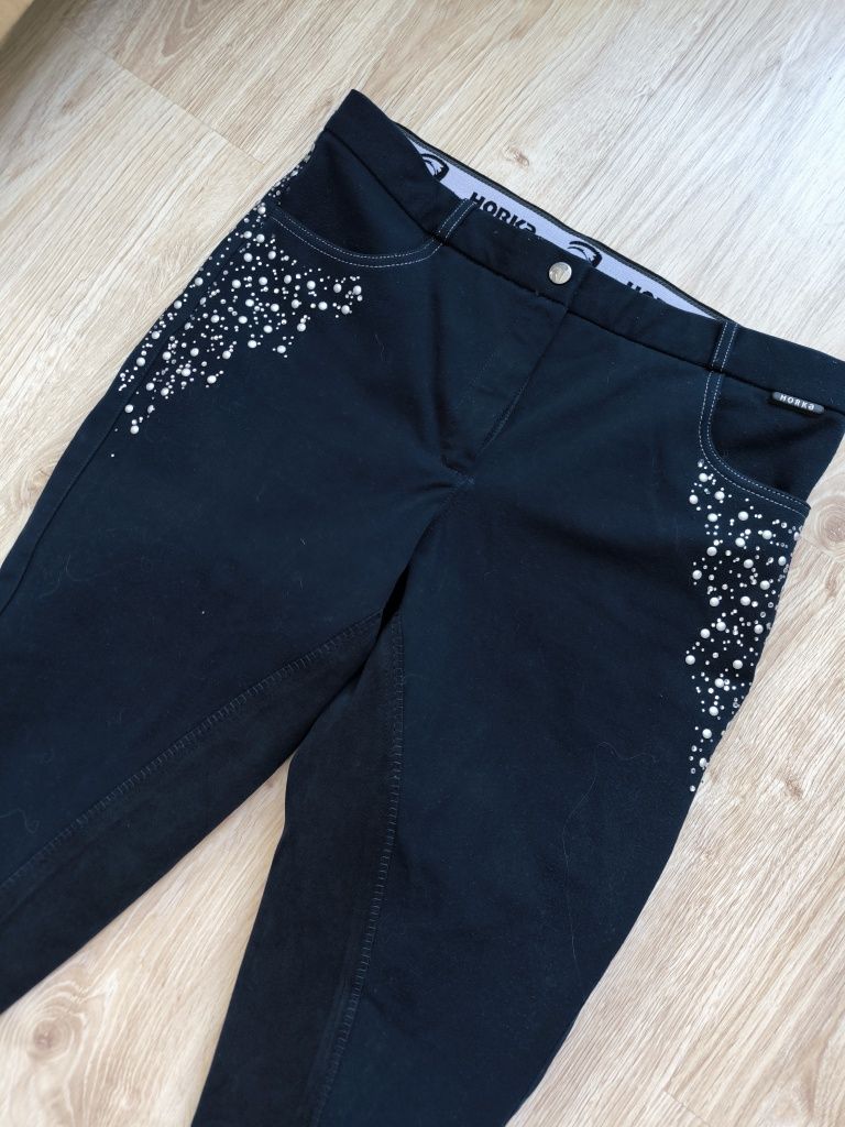 Bryczesy horka 42 xl pełny lej
