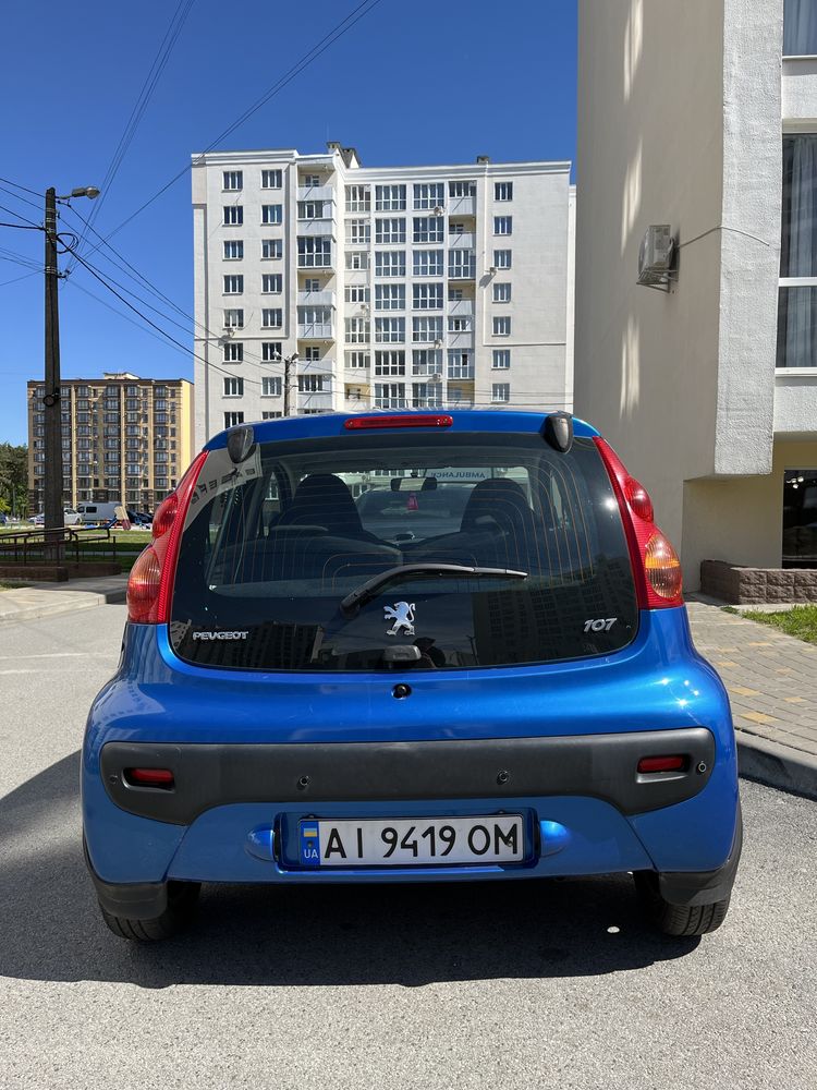 Peugeot 107, механіка.