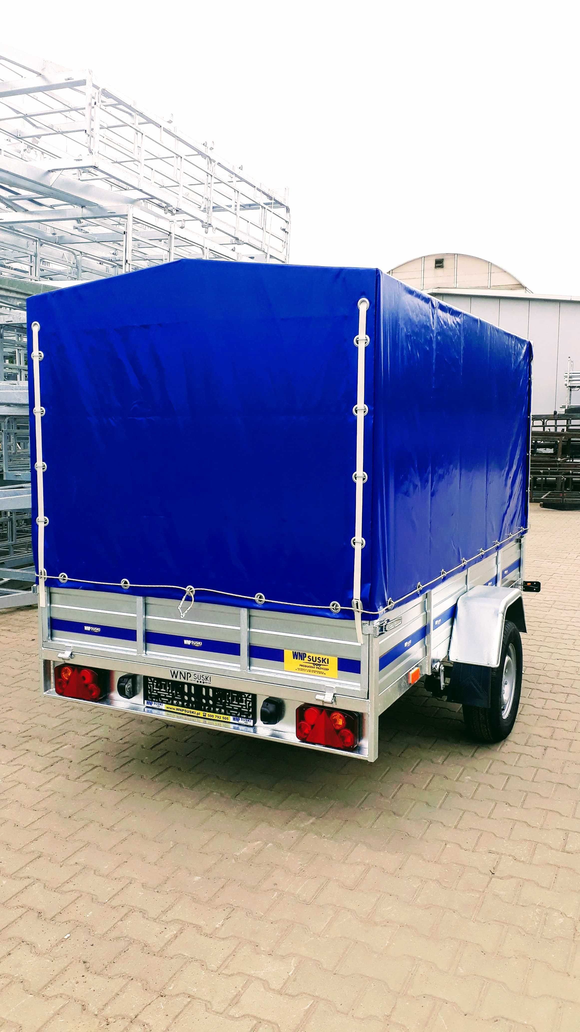 Przyczepa Suski 270x150x150 Resory WZMOCNIONA Producent dostawa