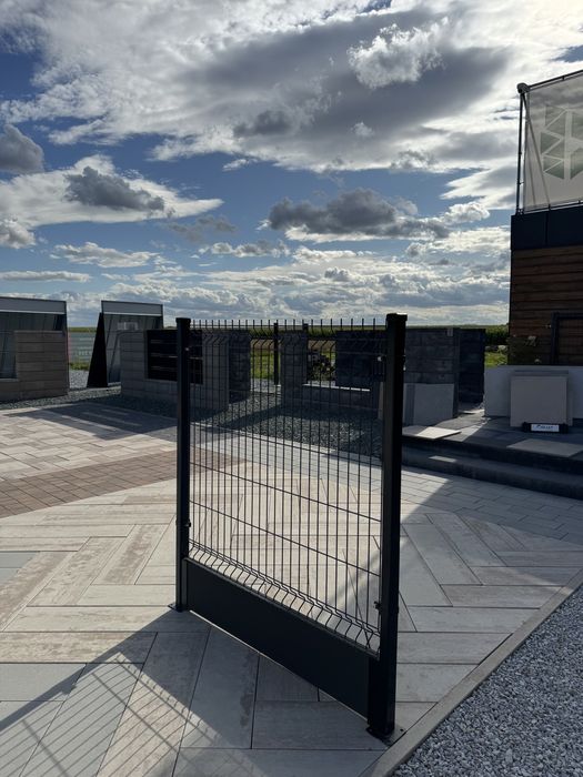 Ogrodzenie panelowe 3d 2d kompletne panel bramy furtki Transport tanio