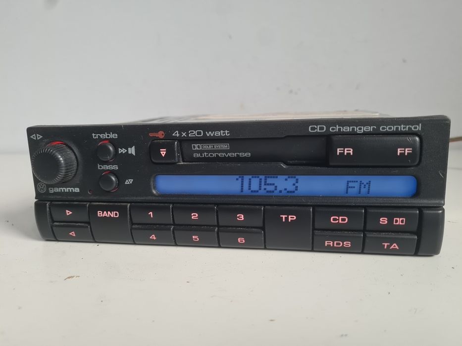 Radio VW gamma IV T4 multivan caravelle philips golf 4 IV passat B5…