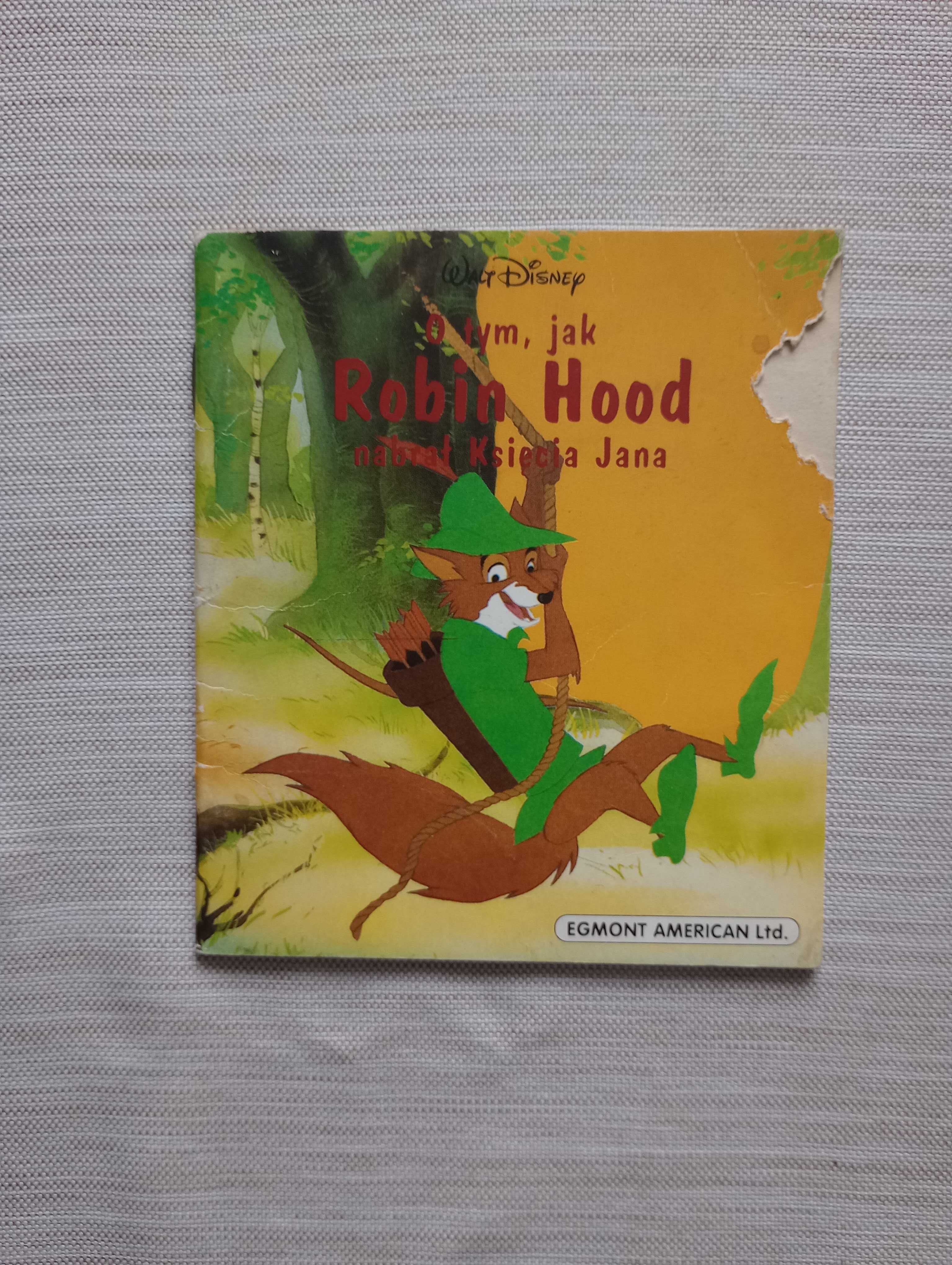 książeczka O tym jak Robin Hood nabrał księcia Jana - Walt Disney