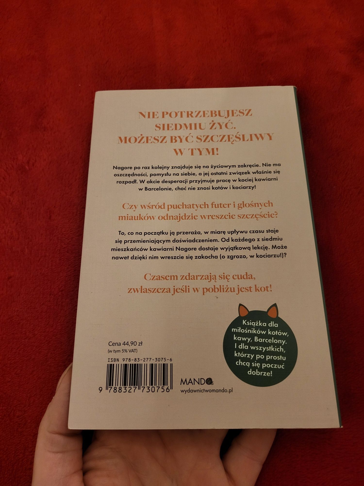 Kocia kawiarnia książka nowa  Anna Sólyom