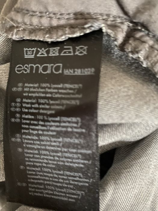 Szare spodnie damskie