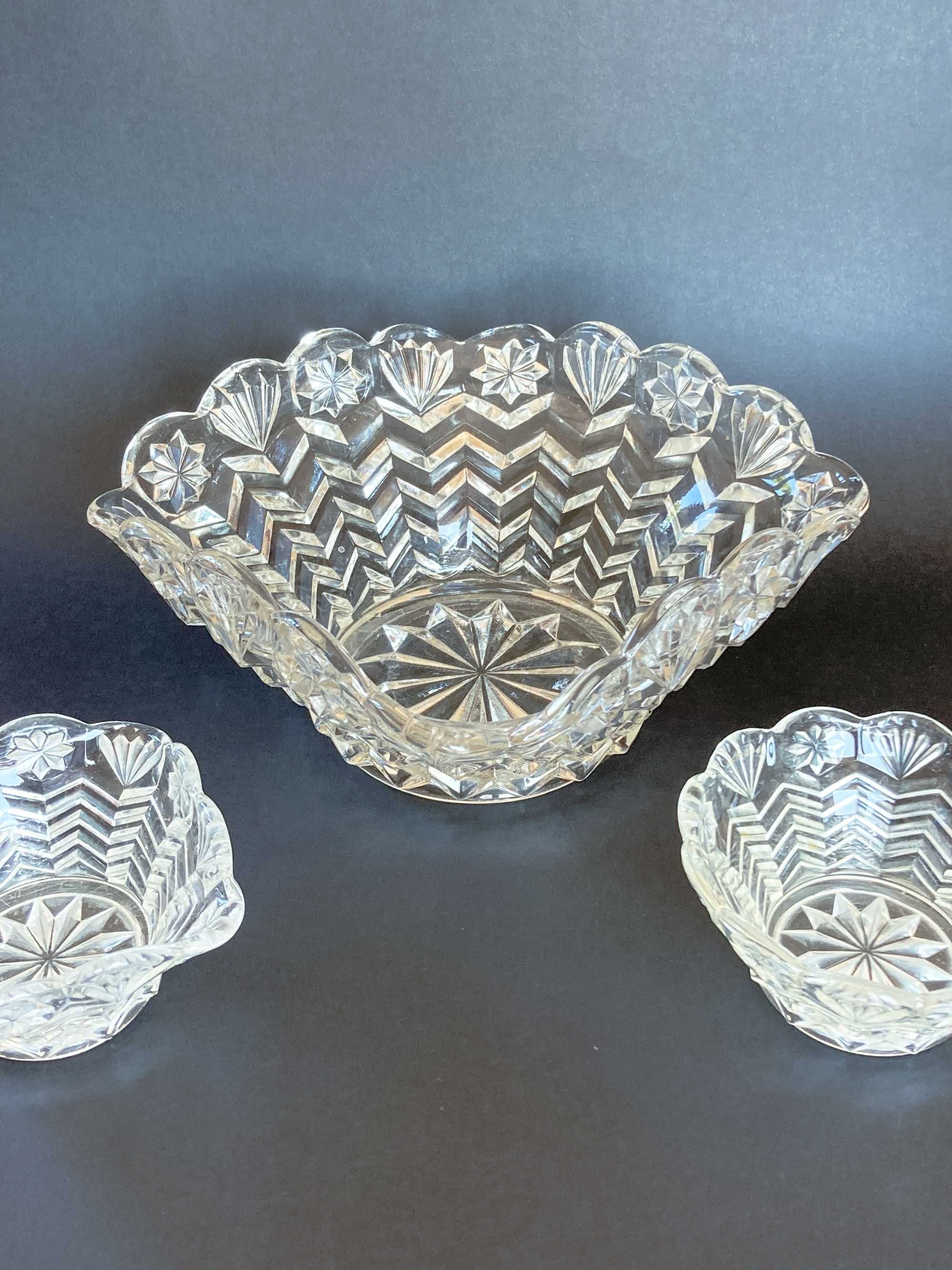 Conjunto de taças de vidro de sobremesa