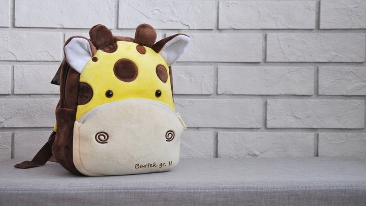Plecak Pluszowy Dla Przedszkolaka Prezent Dla 3 Latka Maskotka Żyrafa