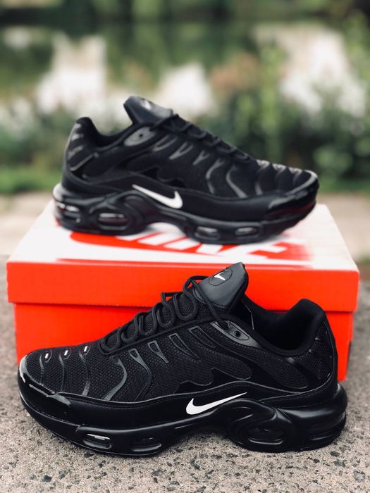 Nike Air Max TN Plus Black/Black / кроссовки Найк Тн Плюс мужские TN