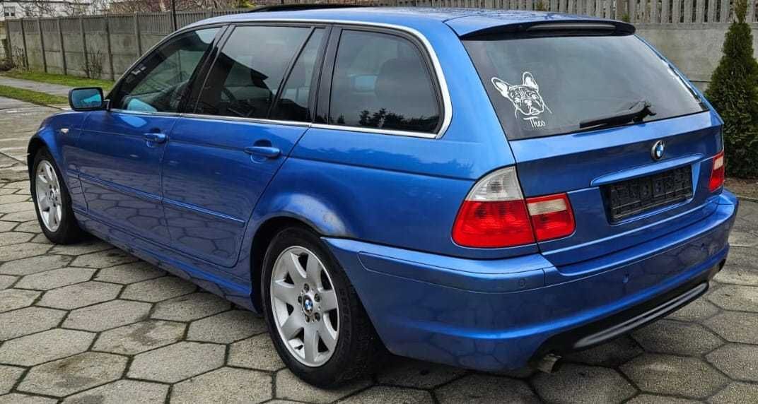 Maska błotnik zderzak przód M pakiet BMW E46 490/5 estoriblau met