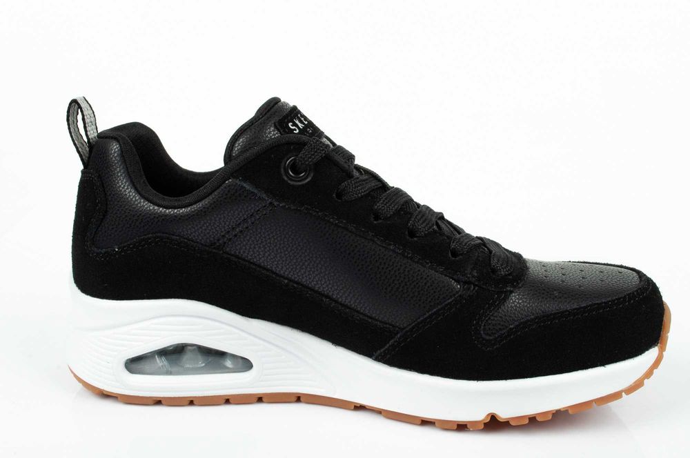Buty sportowe Skechers Uno-Solid Air [155132/BLK] r.36-41