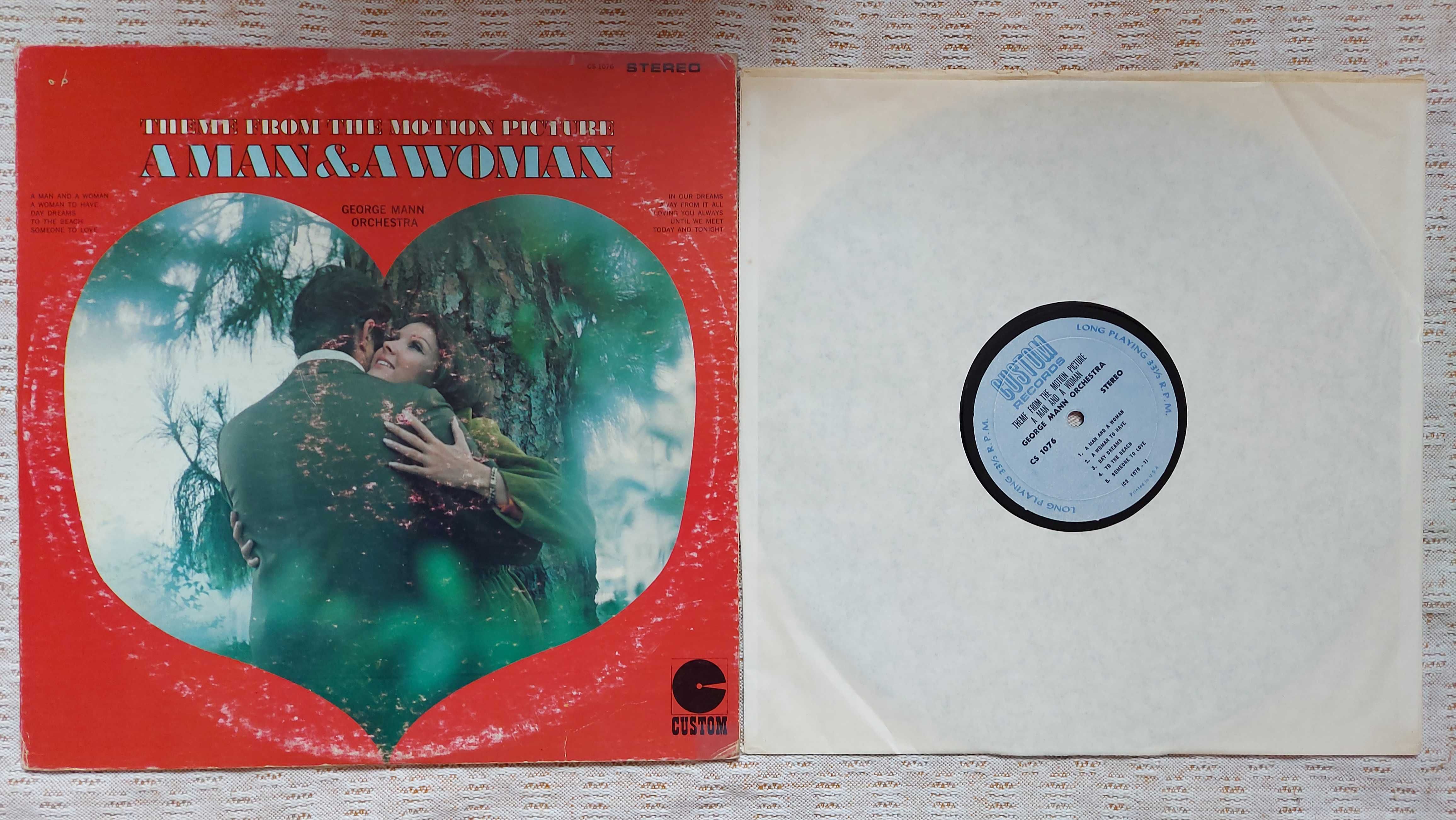 Soundtrack  Theme From The Motion Picture A Man & A Woman US (VG/VG)