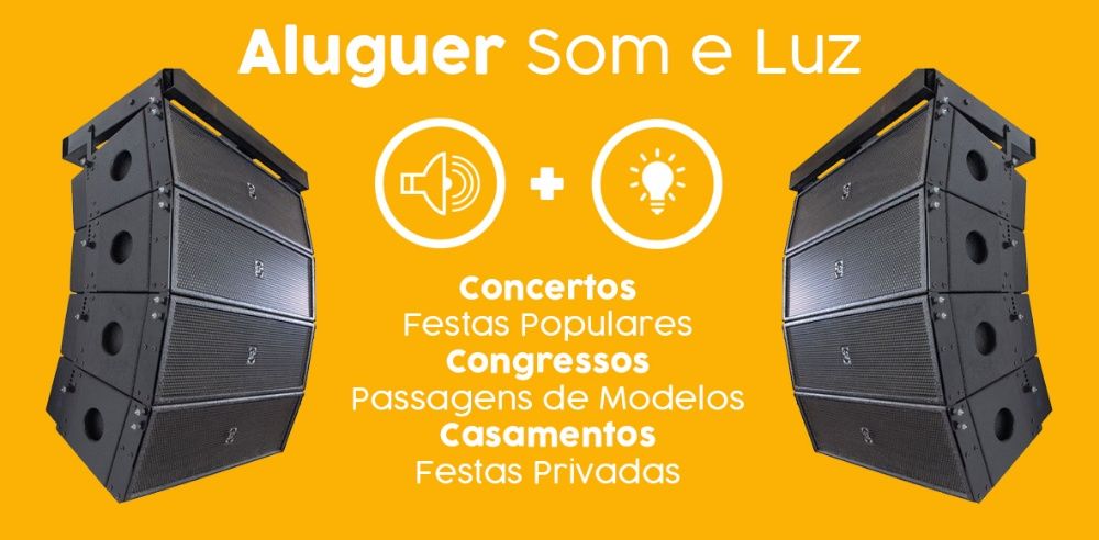 Aluguer de Som e Luz | Dj, Bandas, Arraiais, Festas, Aniversários