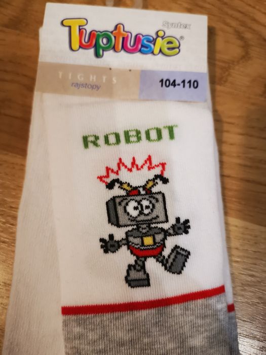 Rajstopy r. 104 /110 nowe z metką Tuptusie Syntex