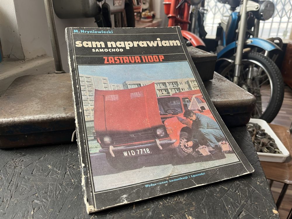 Zastava 1100P ksiazka sam naprawiam 1983 prl 126p Fiat