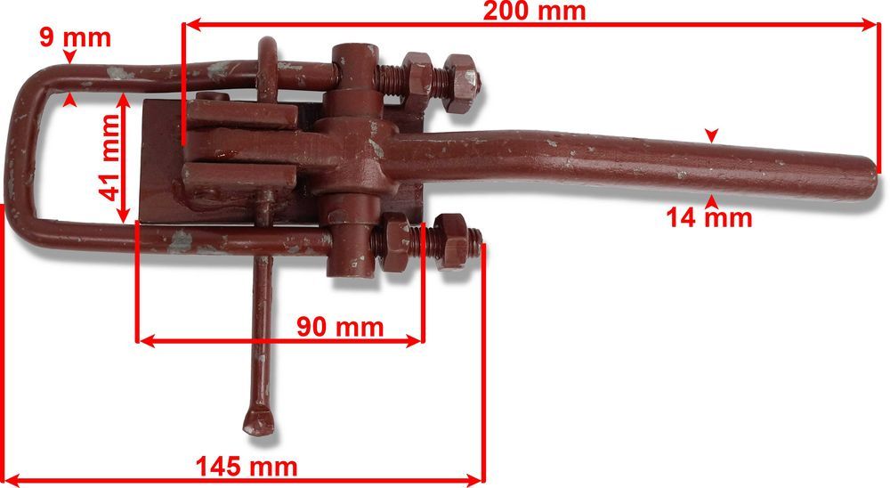 SPINACZ BURTY Zamknięcia Przyczepy L+P D-35 D-47 [7621]