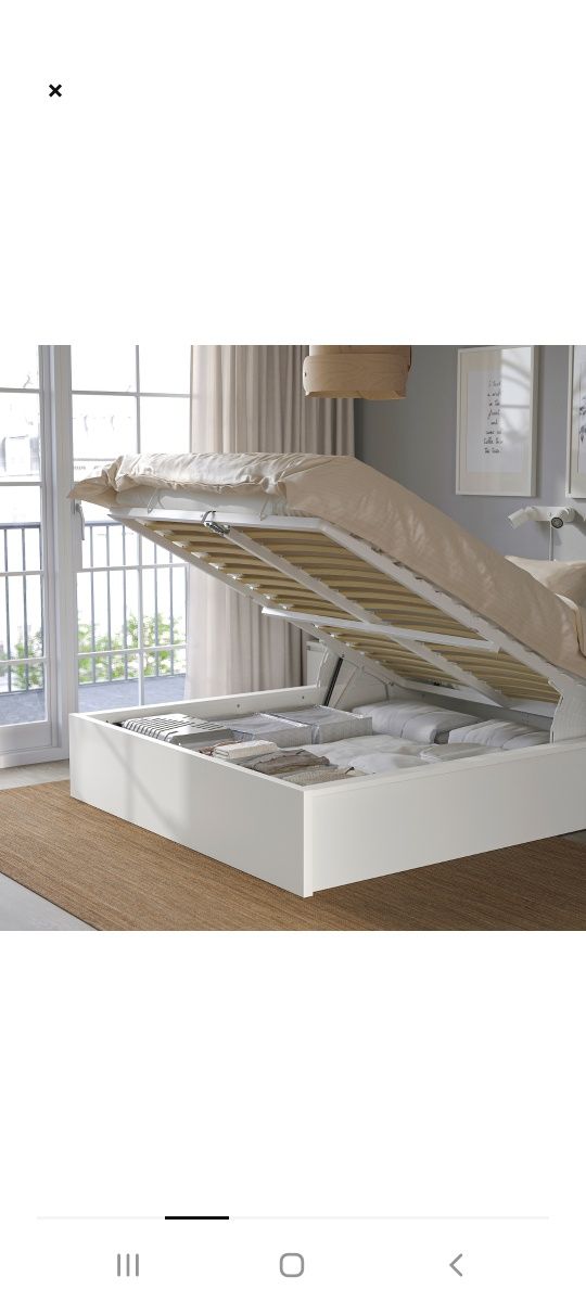 Łóżko IKEA Malm Stan bdb 140x200