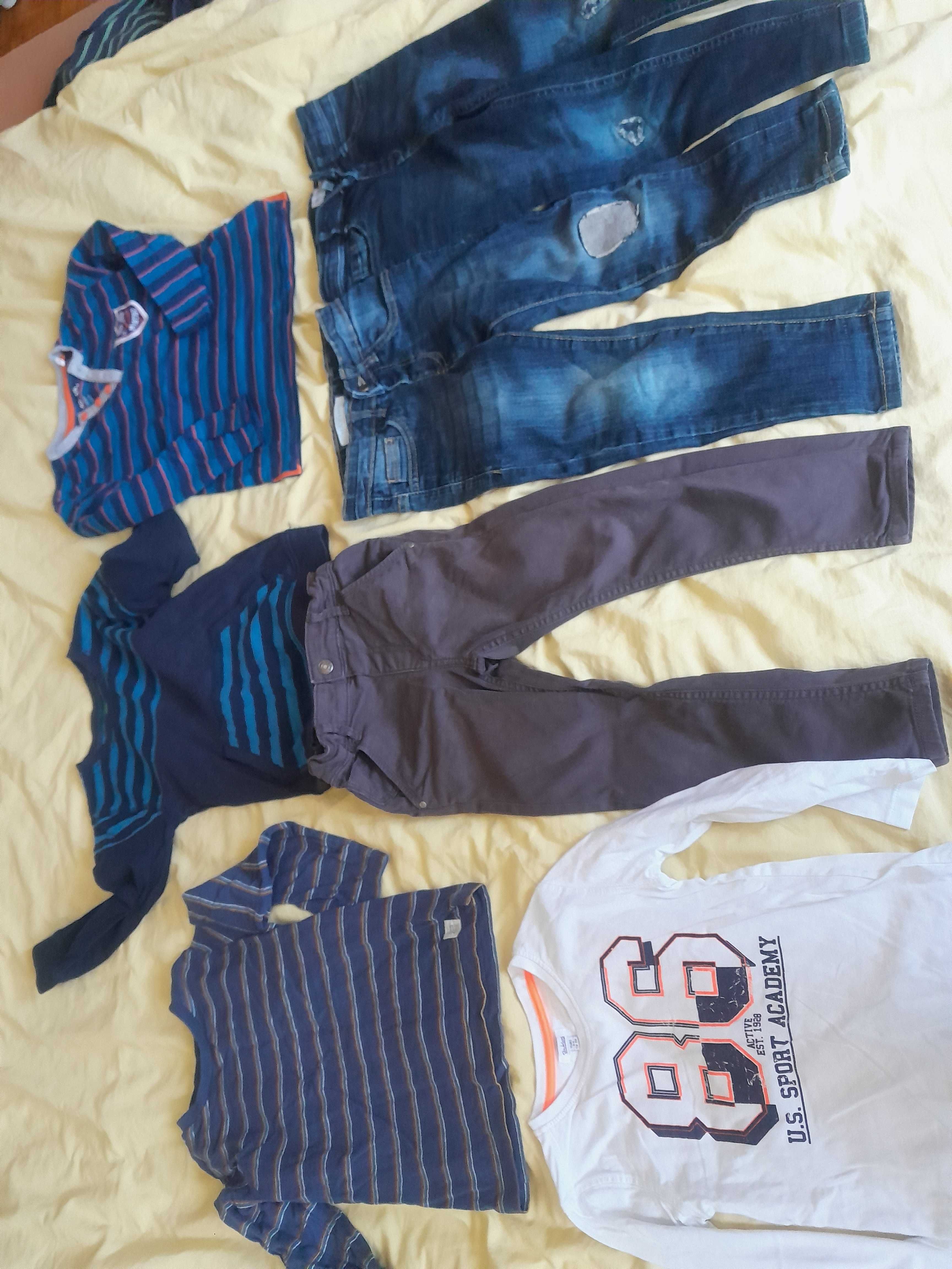 Spodnie, koszulki, 104, 3- 4 latka