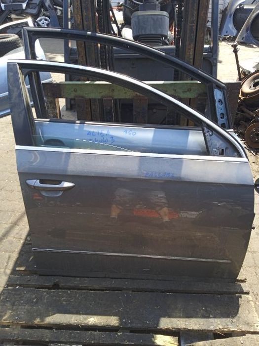 SZYBA DRZWI VW PASSAT B6 PRAWA PRZEDNIA ZAMEK PODNOSNIK