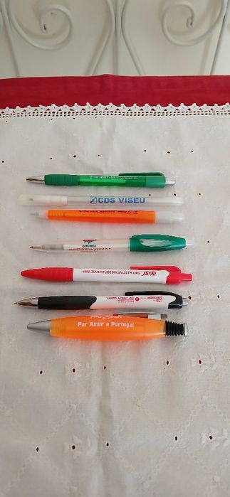 Esferográficas publicitárias/política