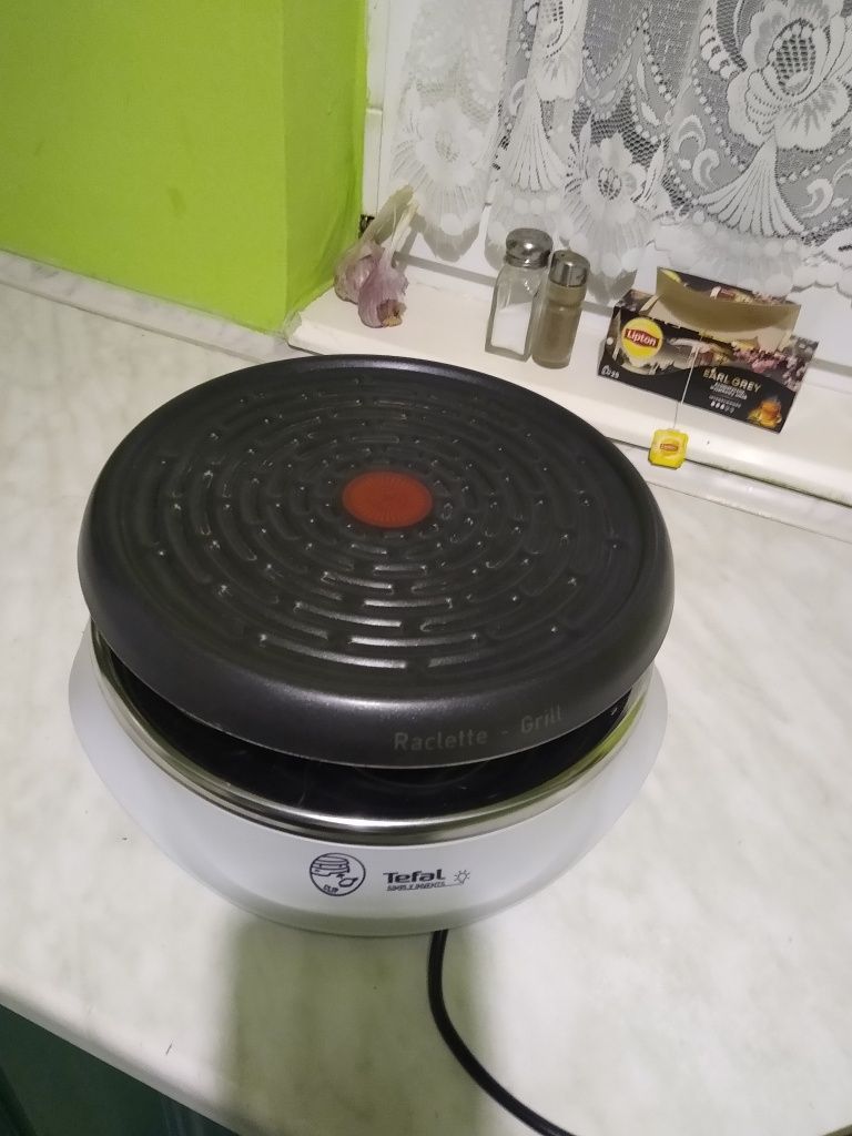 Grill elektryczny tefal plus 6 patelenek