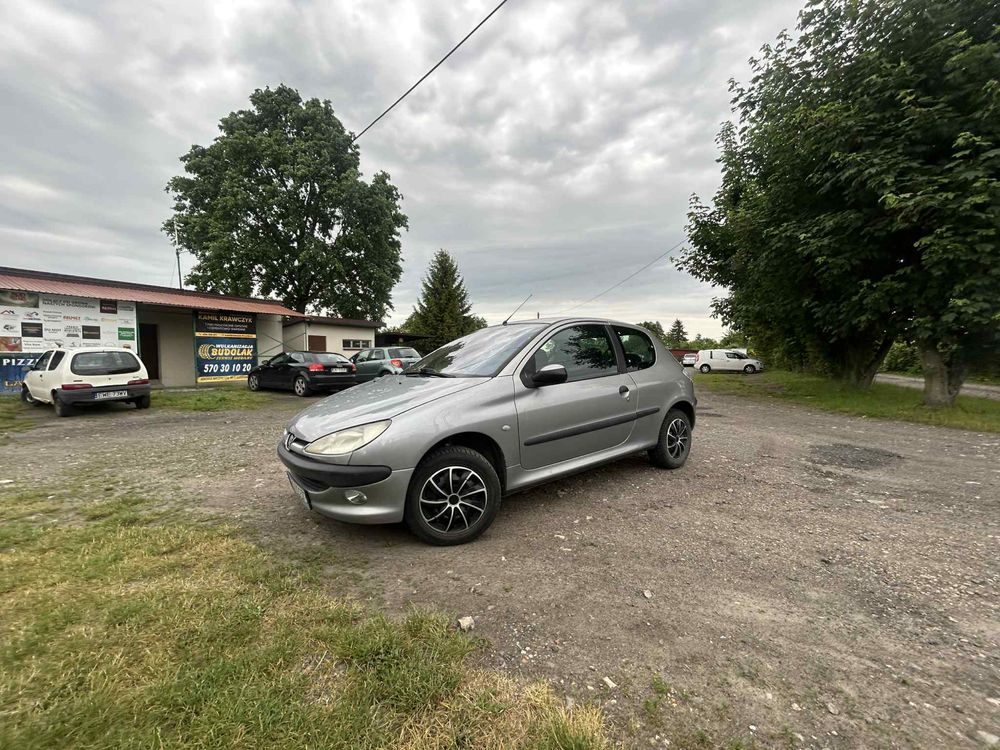 Peugeot 206 szary