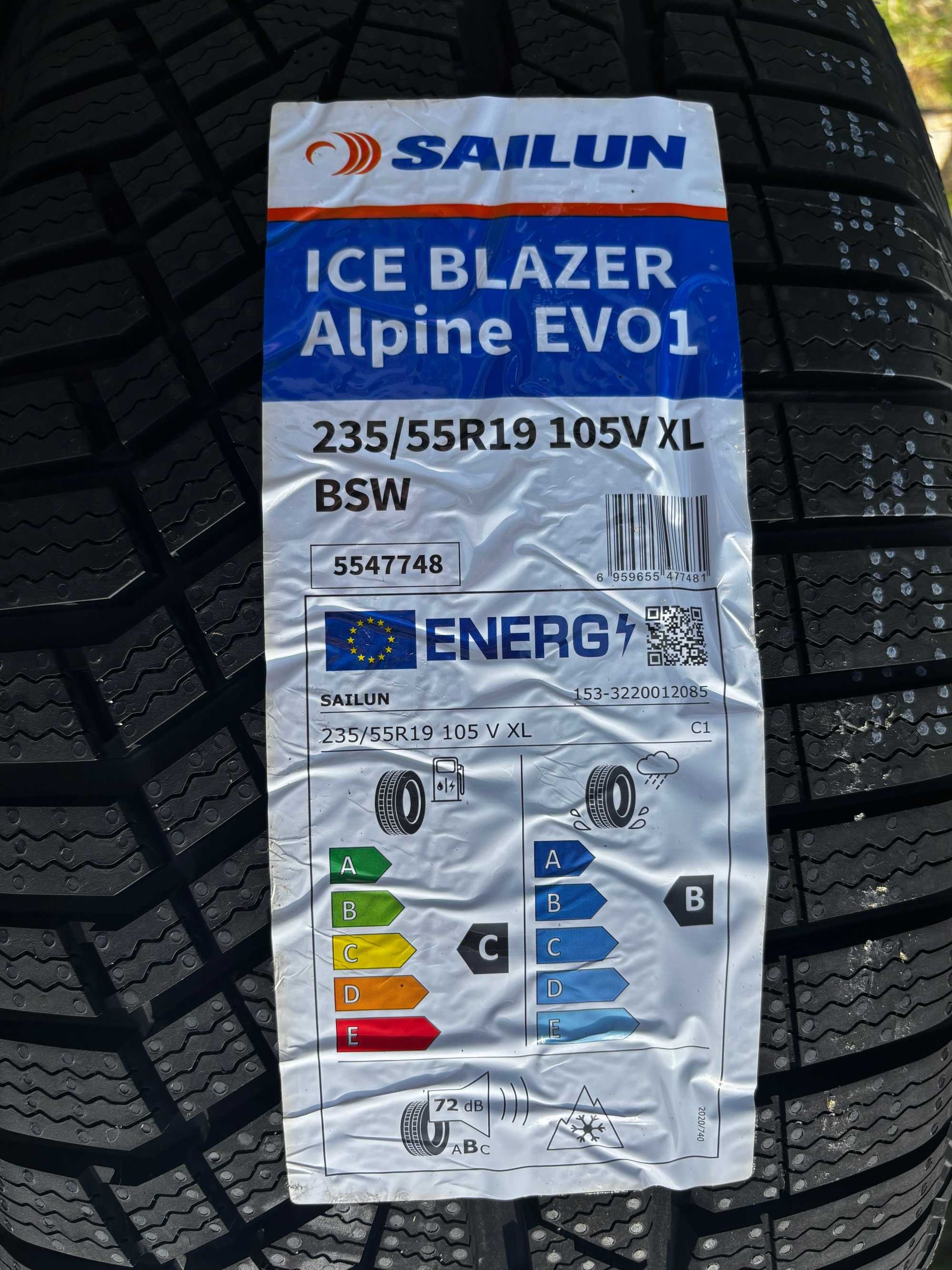 Okazja opony zimowe 235/55R19 105V SAILUN ICE BLAZER ALPINE EVO1 2025