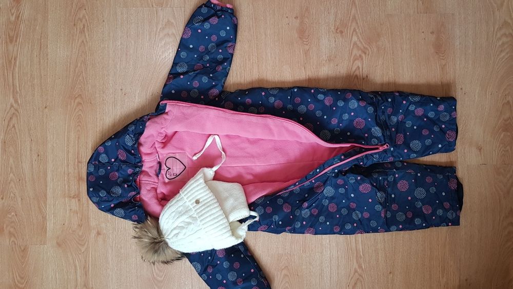 Демисезонный комбинезон зимний комбез комбiнезон грязепруф Lupilu 3/4г