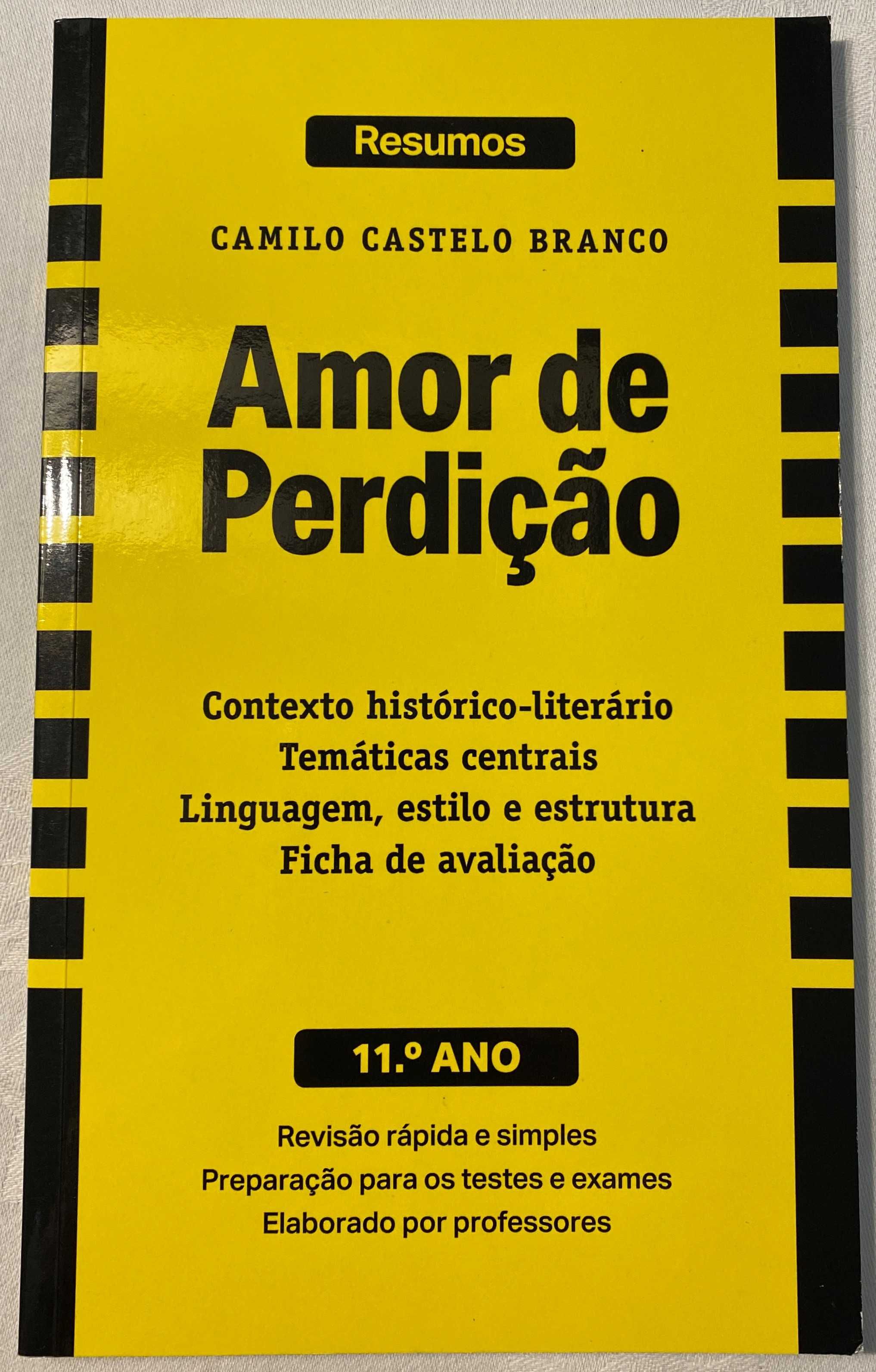Livros de Resumos de obras da disciplina de Português
