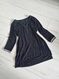 Czarna bluzka koszula tunika ciążowa