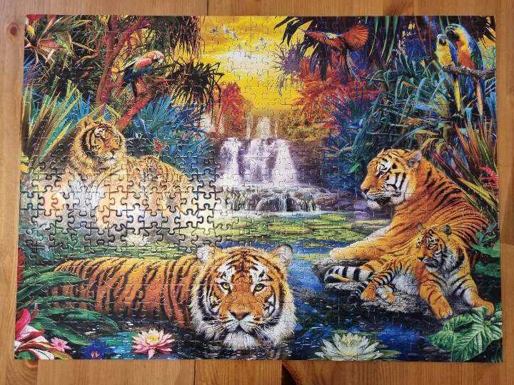Puzzle Eurographics 500 Tigers Eden